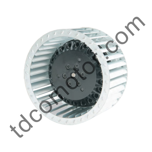 Ventilator centrifugal curbat înainte de 120 mm AC