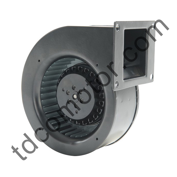 Ventilator centrifugal curbat înainte de 133 mm AC cu Volute